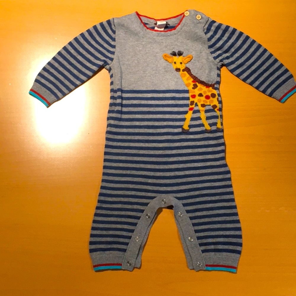 Baby Boy Monsoon Bodysuit Romper